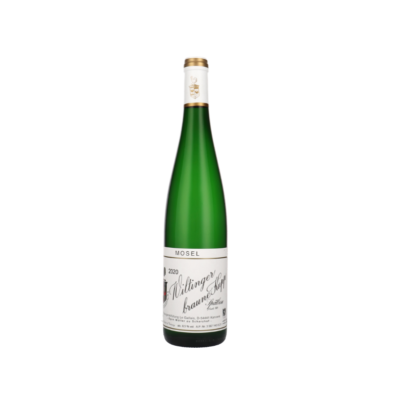Egon Muller &#039;Le Gallais&#039; Wiltinger Braune Kupp Riesling Spatlese 2020 (all taxes included)
