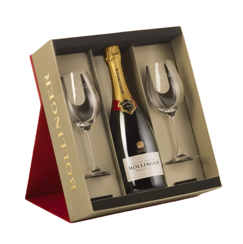 Bollinger Special Cuvee with 2 Glasses Set