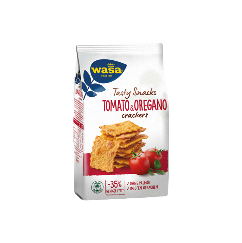 [Weekly Deal] Wasa Tasty Snacks Tomato &amp; Oregano Crackers  6개입
